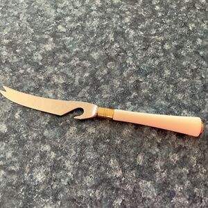 Vtg “RARE” Glo Hill Canada Ivory Bakelite Cheese Knife & Bottle Opener